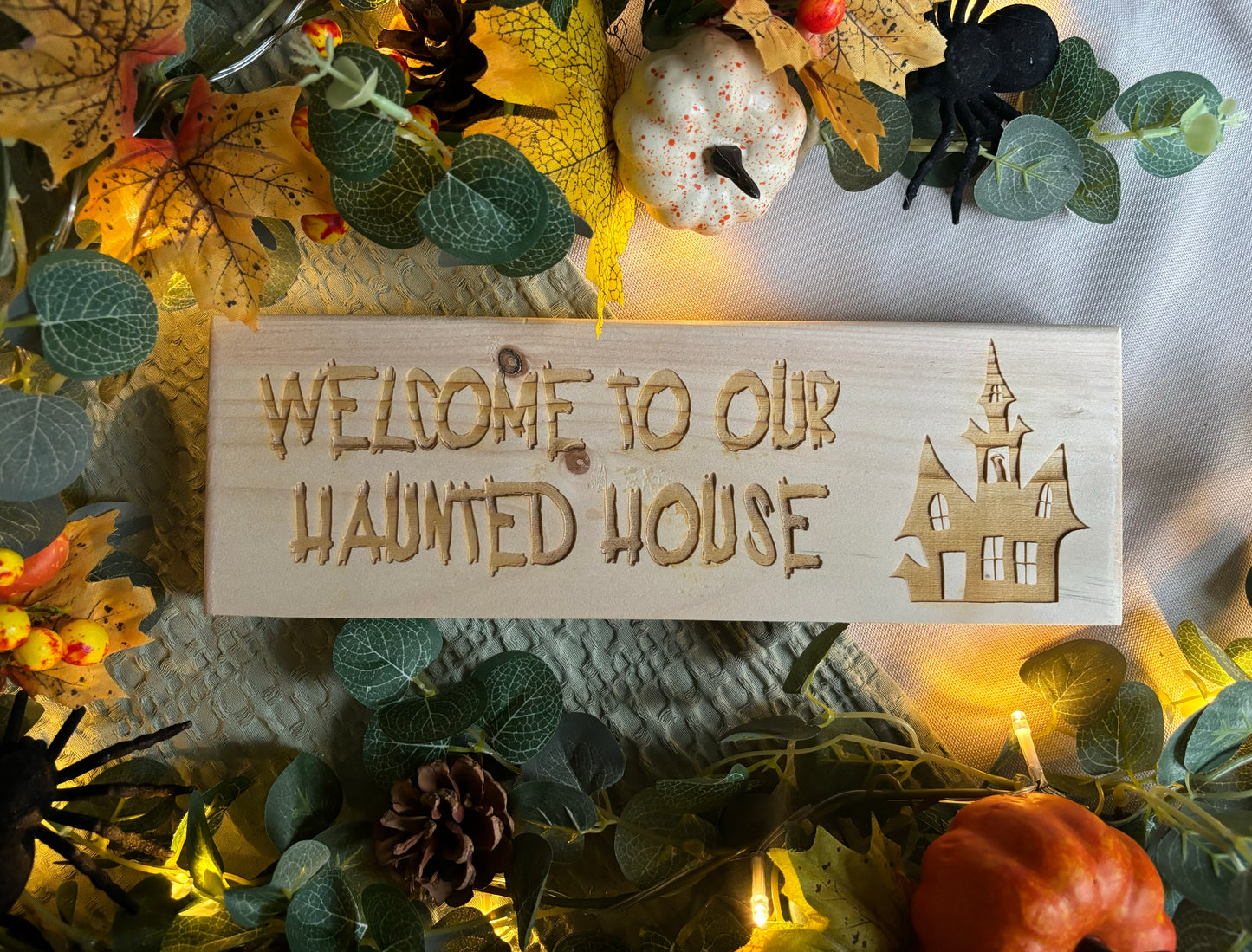 Halloween ‘Haunted House’ Sign