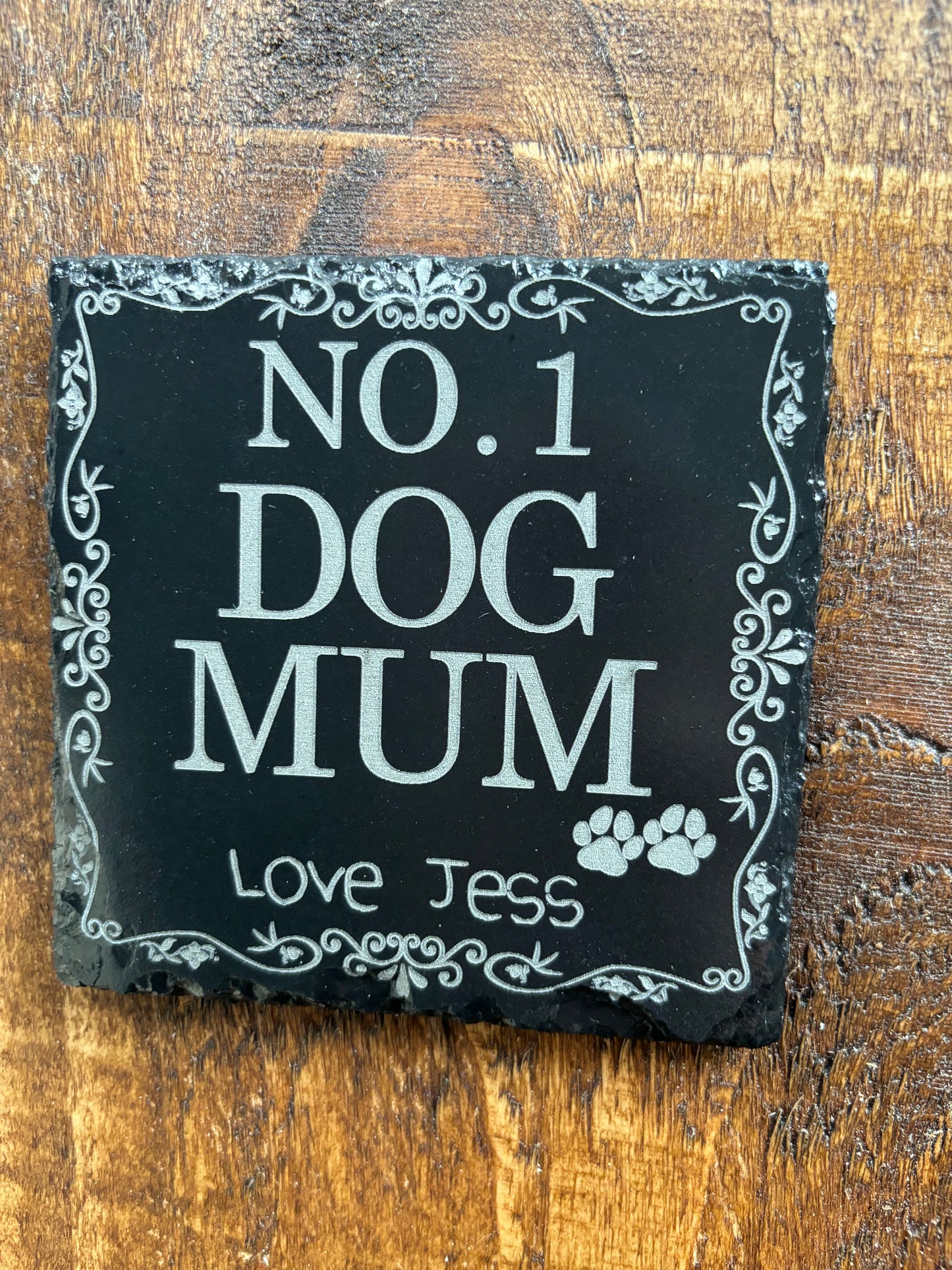 Dog Mum & Dad Coaster