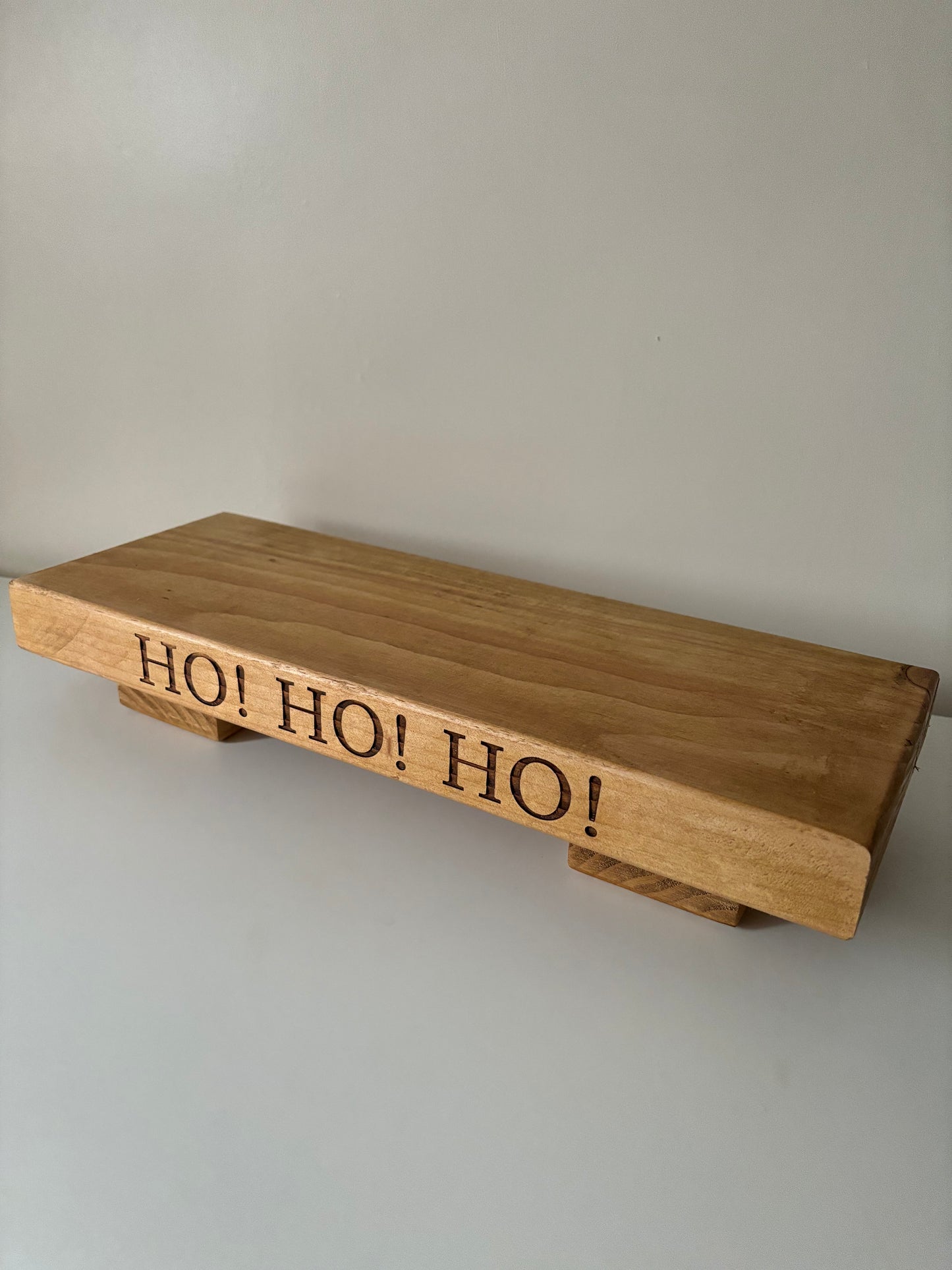 Christmas Mini Display Stand in Medium Brown