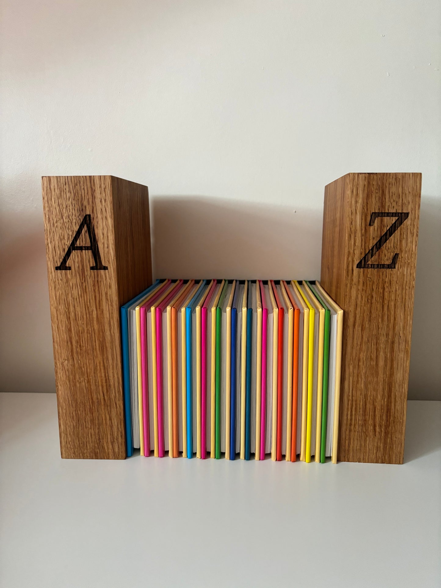 Oak Book Ends