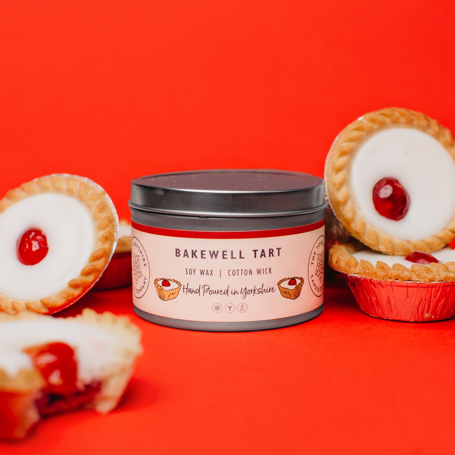 Bakewell Tart Candle