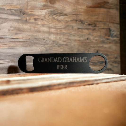 Father’s Day Personalised Metal Bottle Opener