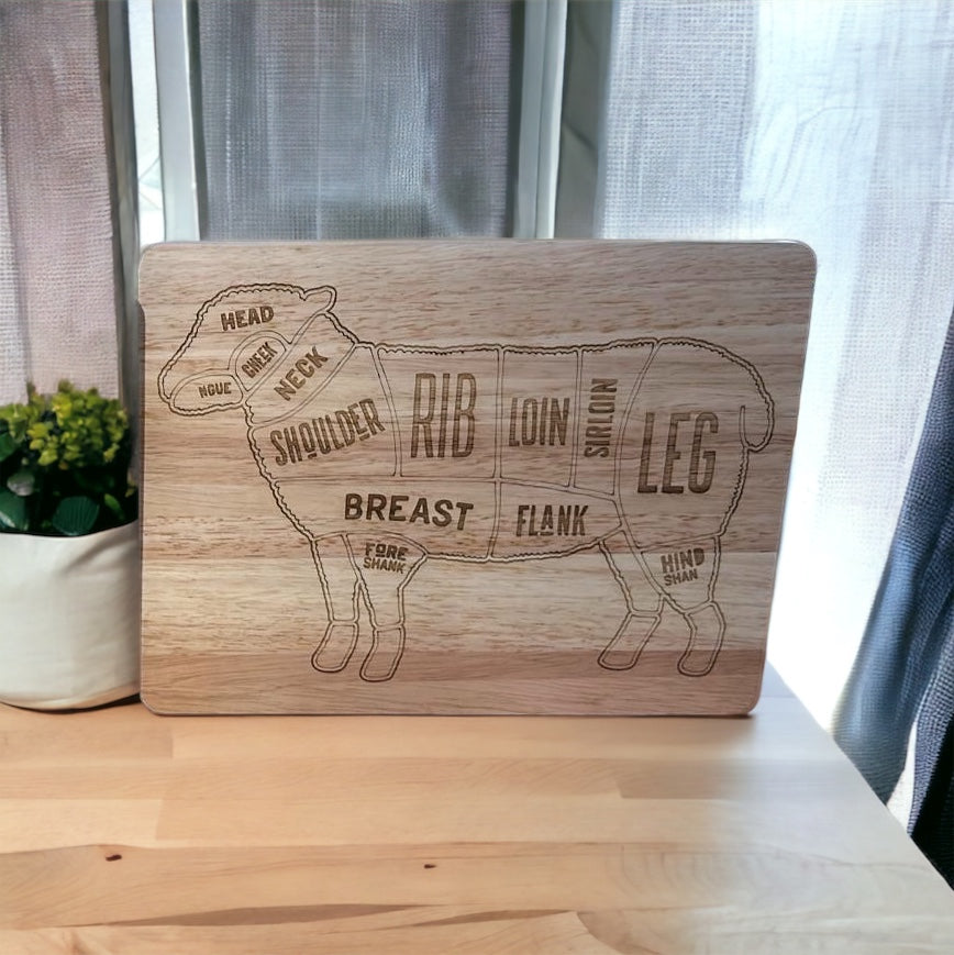 Butcher's Lamb Chopping Board