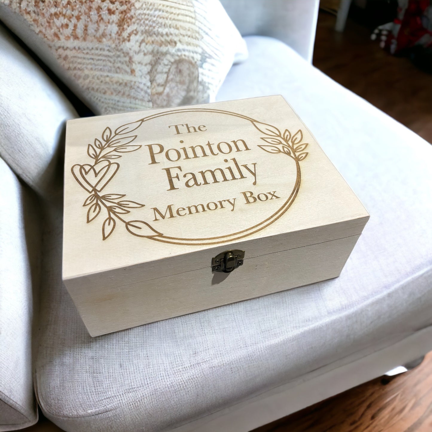 Family Memory Keepsake Box