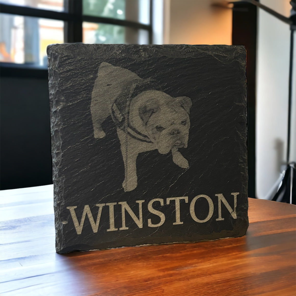 Slate Dog Coaster