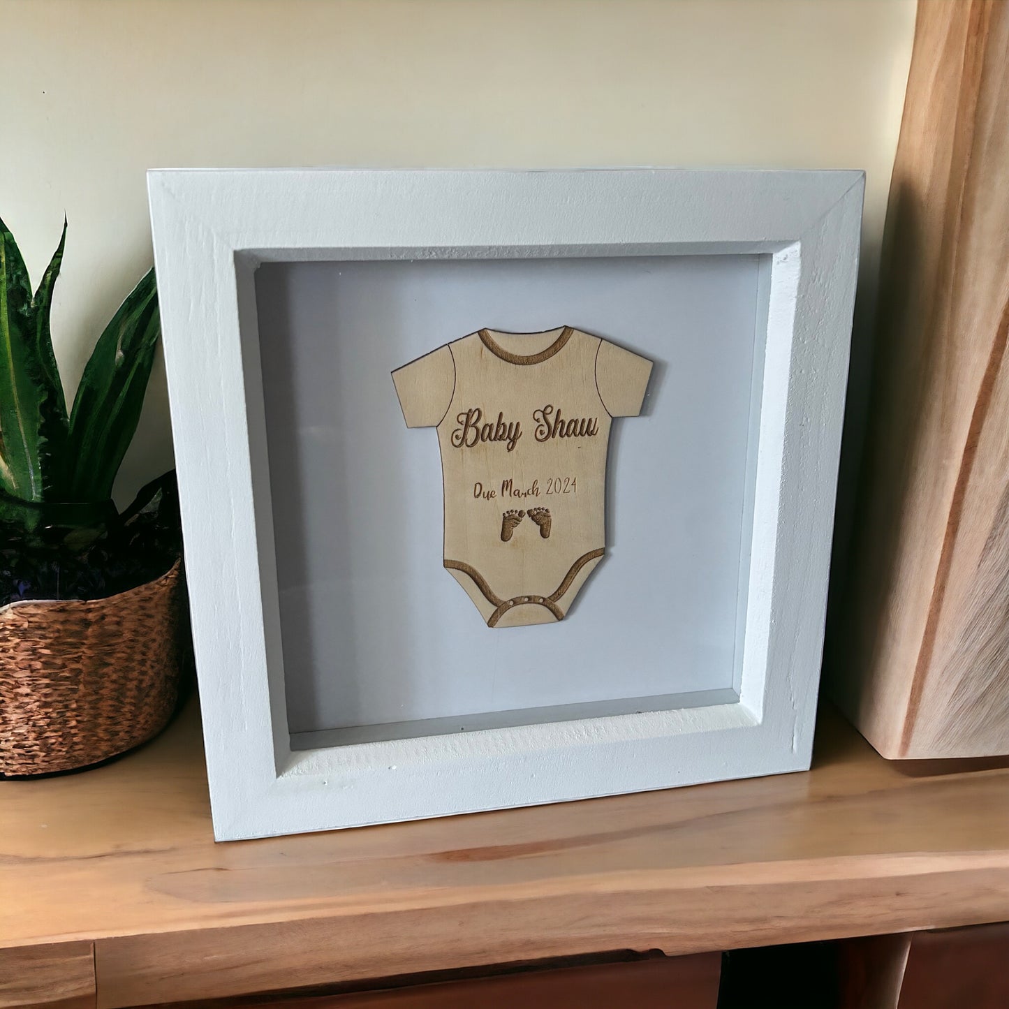 Baby Grow Boxed Frame Art