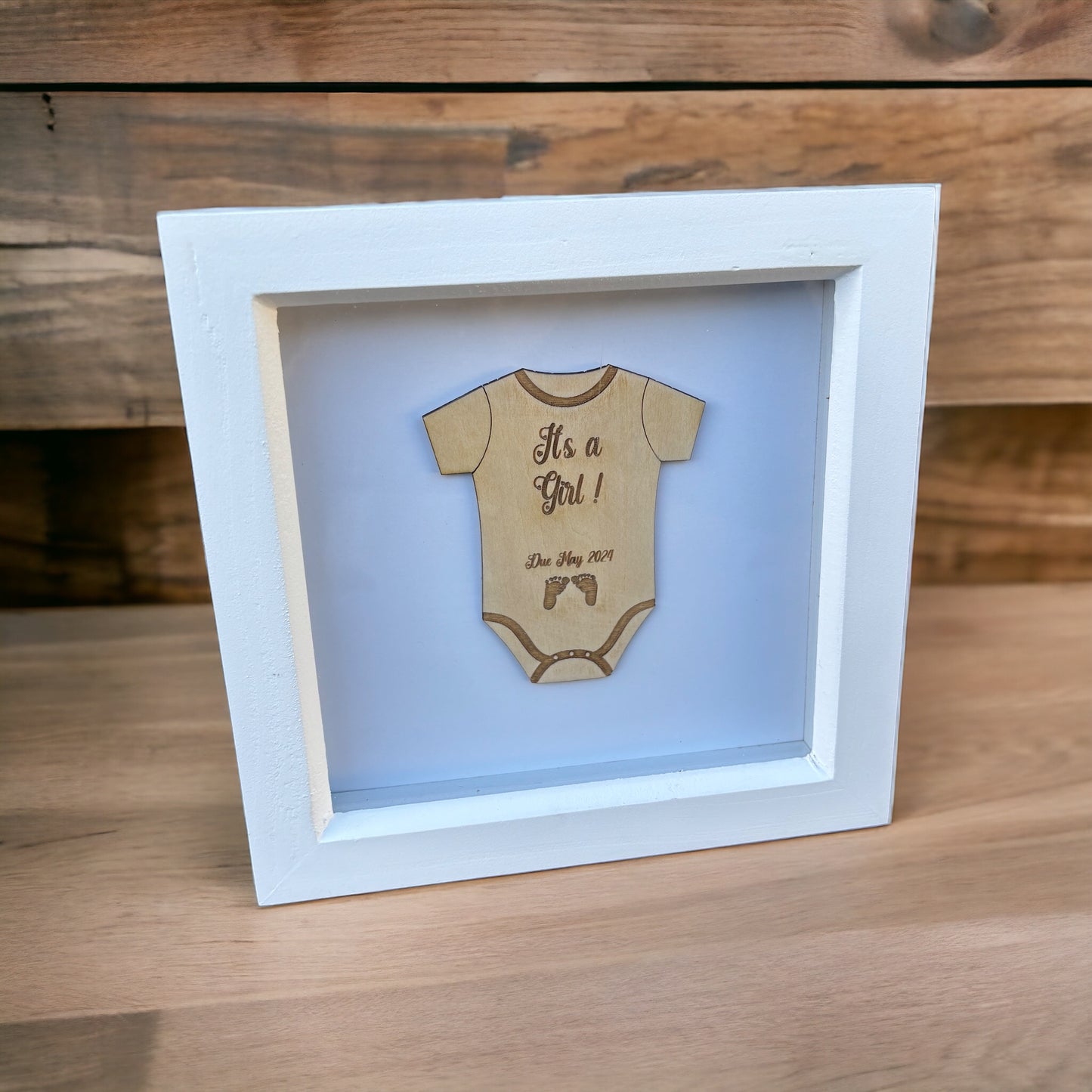 Baby Grow Boxed Frame Art