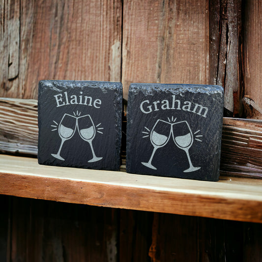 Personalised Slate Coaster