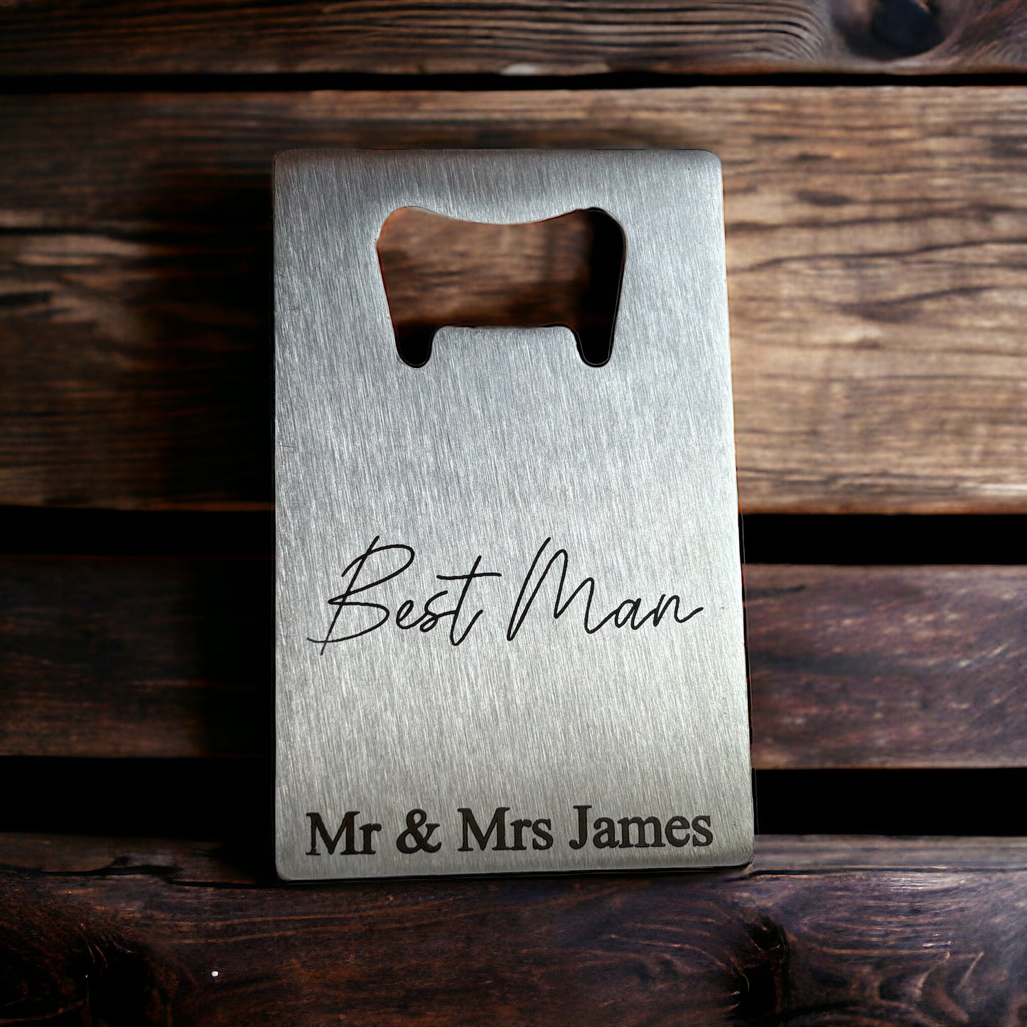 Wedding Wallet Size Bottle Opener