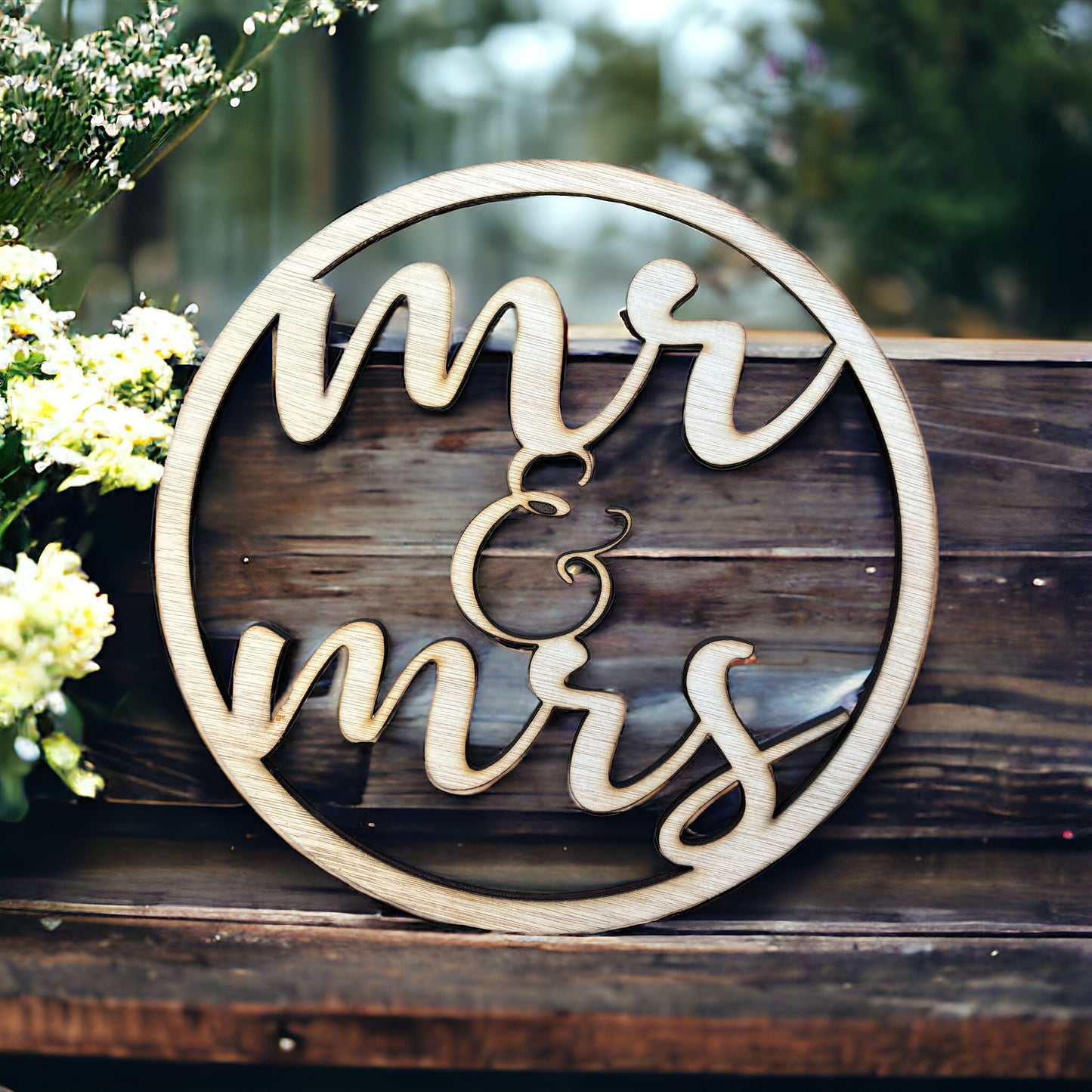 Personalised Wedding Decor Sign