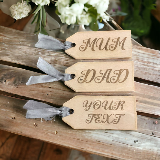 Dinner Place Setting Tags