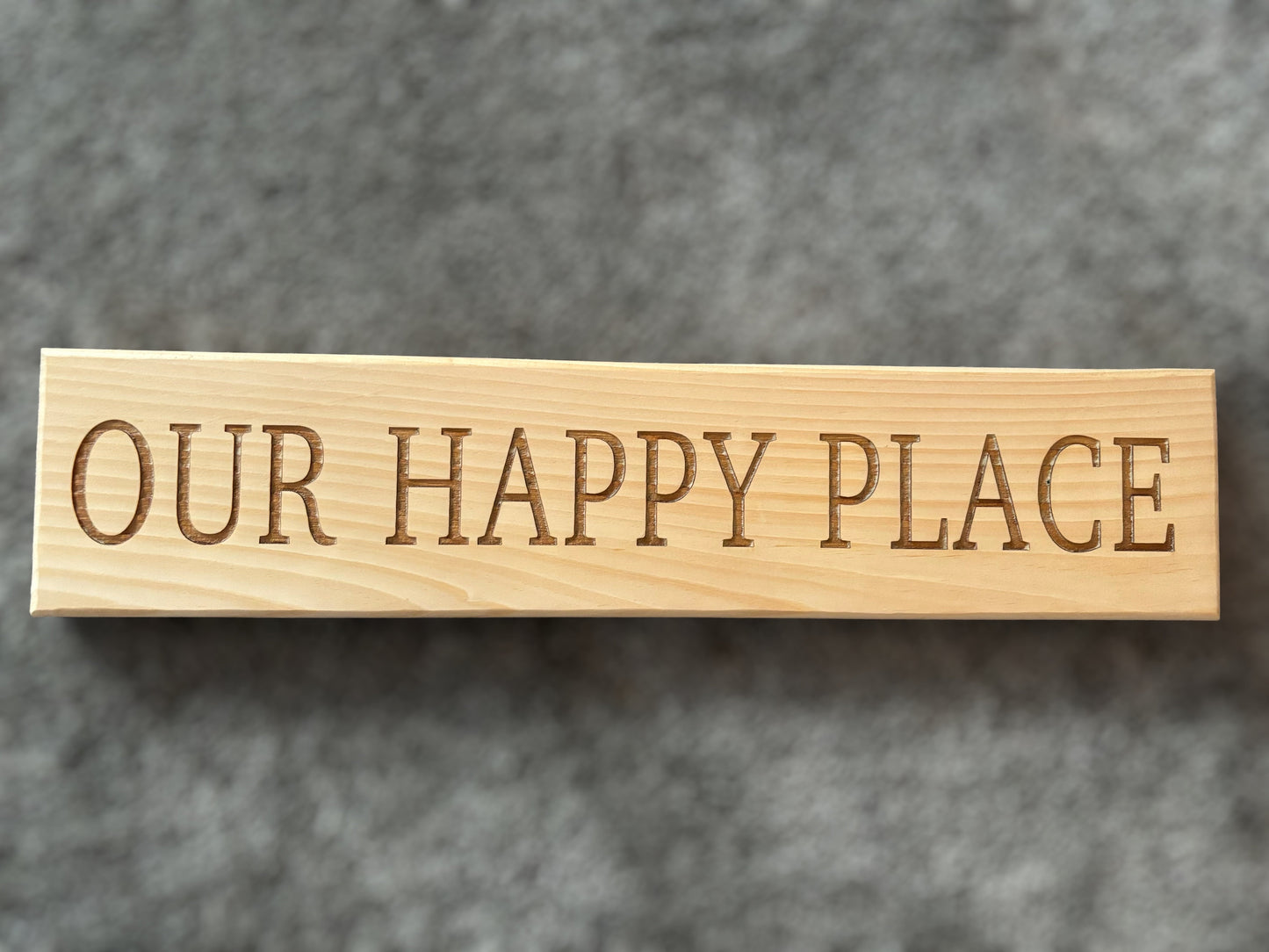 ‘Our Happy Place’ Sign