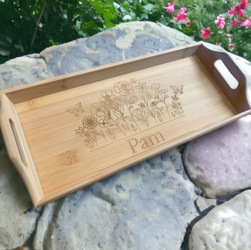 Bamboo Floral Tray