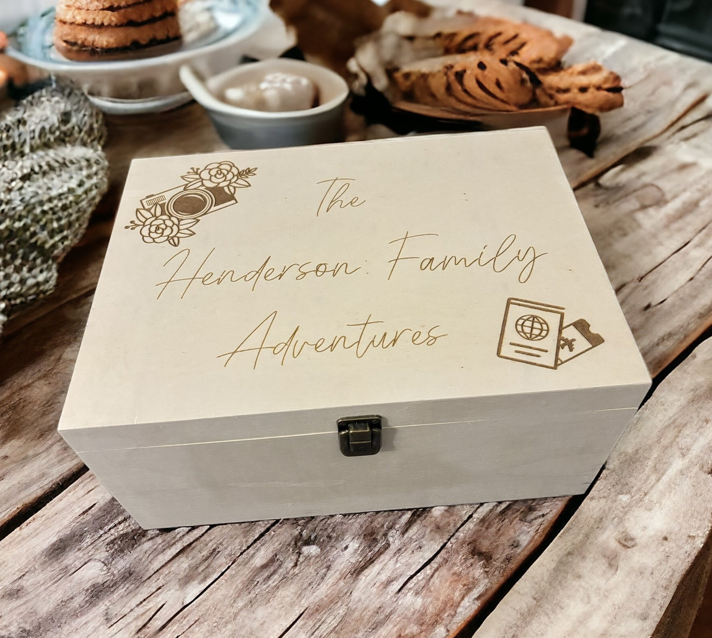 Family Memory Keepsake Box